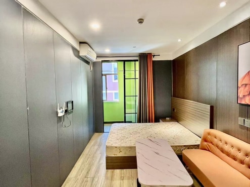 独栋·甬宿公寓 集士港店 海曙集士港！可短租近奥特莱斯!交通便利!精装修!带独立花园! 1室1厅