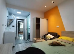 独栋·印迹公寓 安兜社138号 安兜，地铁口单间800到 900 元拎包入住 开间_安兜社租房