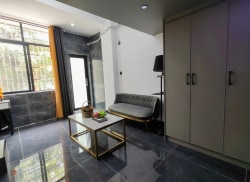 独栋·超寓 市桥店 市桥 全采光 带大露台 美食一条街 可养宠物 拎包入住 精装复式一房一厅03 1室1厅_华宝楼租房