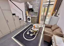 独栋·超寓 市桥店 市桥 全采光 带大露台 美食一条街 可养宠物 拎包入住 精装复式一房一厅05 1室1厅_华宝楼租房