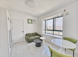 独栋·尔家公寓 尔家社区市民中心店 新B1！月付 地铁口 海岸城旁 可办租房补贴 1室1厅_周新苑五期租房