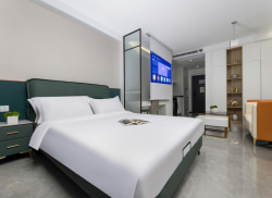 独栋·尔家公寓 文旅店 融创文旅城精装公寓/近地铁/公寓直租/可短租/24小时安保 1室1厅_绿地天空树租房