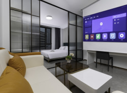 独栋·尔家公寓 文旅店 江大园区旁豪华公寓/全屋智能/近地铁/可短租 1室1厅_绿地天空树租房