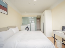 独栋·尔家公寓 火车站店 无锡站/酒吧街/阳光精装公寓/拎包入住/公寓直租/可短租 1室1厅_郁巷96-1号租房