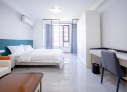 独栋·尔家公寓 文旅店 江大旁/近地铁/舒适阳光公寓/拎包入住 1室1厅_绿地天空树租房