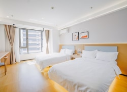 独栋·尔家公寓 文旅店 恒华科技园旁企业宿舍/拎包入住/24小时安保 开间_绿地天空树租房