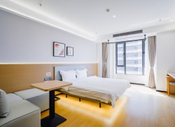 独栋·尔家公寓 文旅店 毕业优选/近江大/近地铁的精装公寓/包物业宽带/车位/短租一个月起 1室1厅_绿地天空树租房