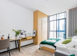 独栋·魔方公寓 魔方公寓温州滨海店 龙湾区滨海四道路-整租一居室独卫带开放厨房-随时看房 1室1厅_滨海六路155号租房