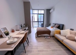 独栋·魔方公寓 魔方公寓温州滨海店 滨海卓诗尼广场-公寓直租无中介费 1室1厅_滨海六路155号租房