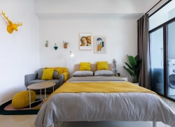 独栋·龙湖冠寓 象峰地铁站店 五四北商圈 月末冲刺好价  押一付一 民水电 1号线象峰站旁  无中介费 押一付一 有健身房 开间_新店车辆基地宿舍楼租房