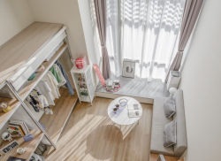 独栋·泊寓 观音山店 【免租两个月】何厝地铁口仅300m  观音山园区 南向落地窗精装复式 步行上班  通勤无忧 1室1厅_鸿星尔克集团大厦租房