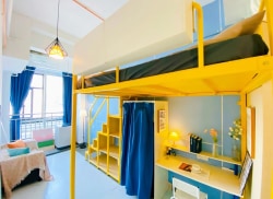 独栋·泊寓 高新园店 【学生租房可得上千月优惠劵】湖里复式房/3号线双十站/网红咖啡店/可养猫 开间_泊寓租房