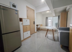 独栋·长洲青年社区 软件园店（岭兜地铁站） 03-1，民水民电、地铁口+、独立园区，配套齐全 1室1厅_前埔路500-3号租房