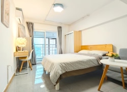 独栋·长洲青年社区 软件园店（岭兜地铁站） 【城景方间】免中介民水民电- 1室1厅_前埔路500-3号租房