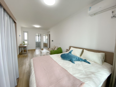 独栋·叶之屋公寓 水香里店 南北通透带阳台1居室 开间