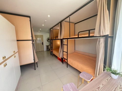 独栋·叶之屋公寓 港北公寓店 择一好舍，遇一群好友。四人间可开票押一付一 开间