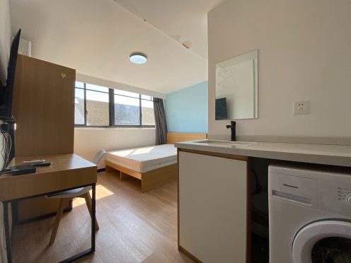 独栋·叶之屋公寓 旺山店 管家服务 月付房租 无中介费 可长租可短租 免费停车免费宽带 开间