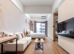 独栋·源悦里精选公寓酒店 东城世博广场店 万达公馆·私域创业者直播工作站 直播友好 宽带升级 快递代收 开间_泰禾新天地租房