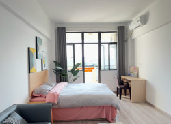 独栋·悦柠寓 悦棠寓·石岐店 大阳台，采光超好，近石歧大信，港口万民汇 开间_幸福璟寓租房