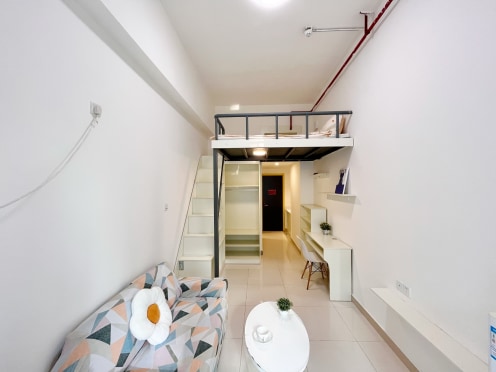 独栋·辰星公寓 佛山魁奇路店 南海区金融高新区站 电梯复式一居室 1室1厅