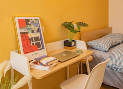 独栋·冠寓 武汉青山红钢城店 5号线红钢城地铁-限时特惠-0中介直租 1室1厅_青城荟租房