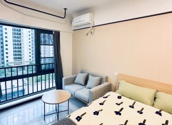 独栋·冠寓 武汉白沙天街店 五号线光霞地铁口 妇幼 湖北省人民医院 双天街长租月付 1室1厅_光霞路16号租房