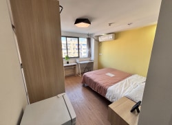 独栋·冠寓 武汉CBD店 范湖江宸天街汉口火车站王家墩东一居室无中介包网包物业可短租 开间_龙湖冠寓租房