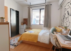 独栋·朗诗寓 瓜山东苑-3店 【免押金】】可月付 近地铁 独卫 交通便利 拎包入住 开间_瓜山未来社区东苑租房