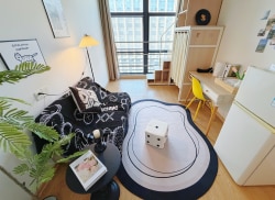 独栋·龙湖冠寓 高新园店 年底限时特价！仅1间 押一付一 无中介费 近地铁brt 1室1厅_首泰国际广场租房