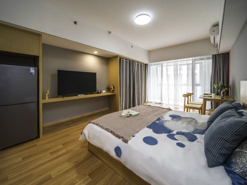 独栋·昆寓 昆寓-泰山路店 昆寓 单间单床 靠经开万达 中华园路 1室1厅