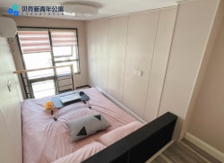 独栋·贝壳新青年公寓 龙漕路店 龙漕路地铁站店 /3个月起租 /精装复式 带衣柜 做饭 月付无压力 1室1厅_申懋商务中心租房