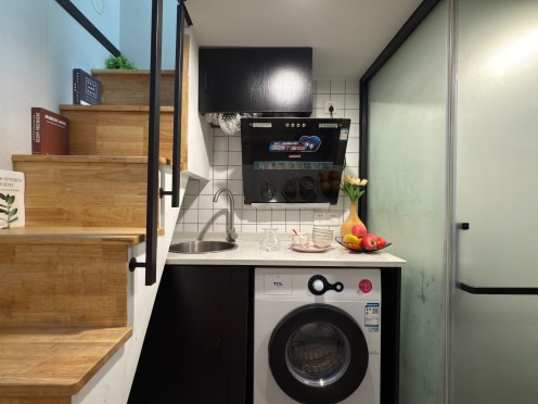 独栋·贝壳新青年公寓 龙漕路店 【限时特惠】可短租 /徐汇3/12号线保租房/朝南大窗户/ 独用厨卫拎包入住/可月付 开间