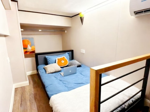 独栋·贝壳新青年公寓 龙漕路店 3个月起租 /12号线地铁口独立厨卫小复式 开间