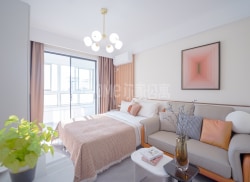 独栋·尔家公寓 广益博苑二期店 哥伦布旁公寓直租！长租限量赠送1200租金抵用券！大学生住房补贴 押一付一 B2 1室1厅_广益博苑一期、二期租房