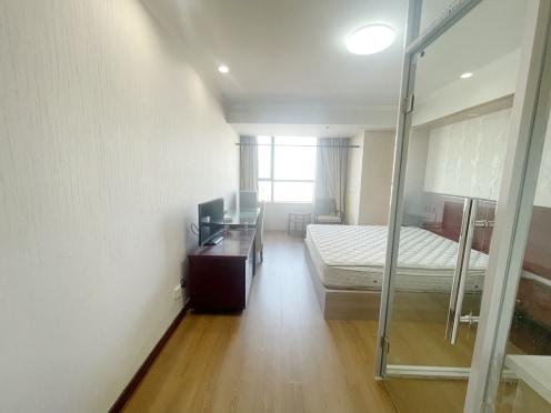 独栋·贝壳寓 万悦相城店 8735整租  朝南 地铁口 无中介费 押一付一 1室1厅