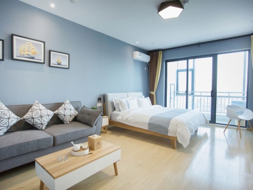 独栋·辉展阁公寓 黄埭店 服务式直租 无中介费 品居大床 1室1厅