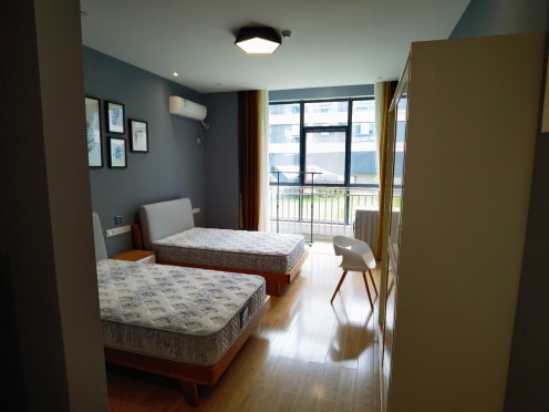 独栋·辉展阁公寓 黄埭店 特价 酒店式公寓 朝北 双人床房型/无中介费 1室1厅