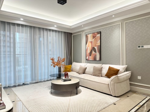 独栋·玥华美住公寓 西派国樾五期店 可月付 南湖立交 温家山 怡心湖 套三带地暖 3室2厅