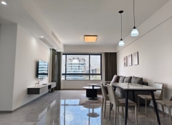 独栋·尚寓 柯桥店 两室两厅全景大床房 2室2厅_中国轻纺城创意园西区租房