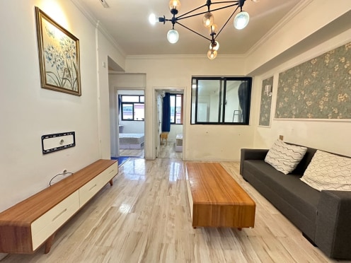 独栋·爱尚屋公寓 名著司南 零中介费精装套二民用水电燃距地铁1号线步行可到 2室1厅