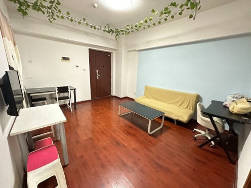 独栋·爱尚屋公寓 名著司南 零中介精装套二民用水电燃距地铁1号线步行1分钟 2室1厅