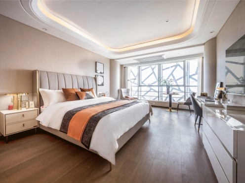 独栋·成都泊寓 交子荟国际公寓 【品质单间K】1个月起租 差旅实习 金融城地铁口 每周保洁 无中介可月付 拎包入住 开间