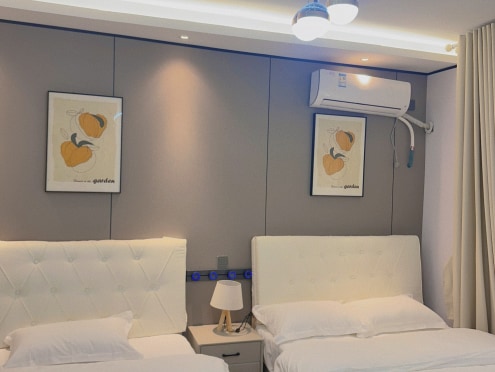 独栋·齐装公寓 雪枫公寓店 双人床大开间 1室1厅