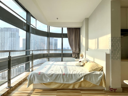 独栋·抱家公寓 宝带桥店 公寓直租 可月付 包宽带物业费 2号线地铁口 好停车 开间