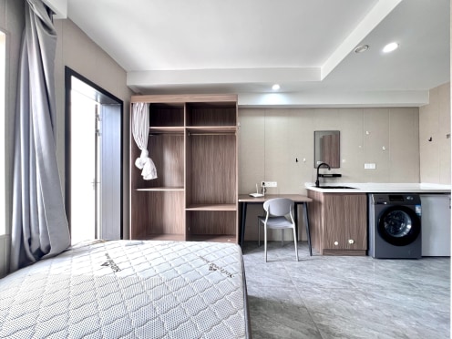 独栋·抱家公寓 钱家新村店213 钱家新村 阳台房 独立卫浴 包宽带物业费 开间