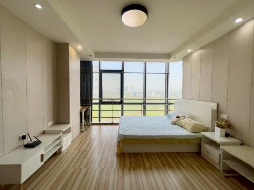 独栋·抱家公寓 宝带桥店 2号线地铁口50米 独立卫浴 押一付一停车方便 包宽带物业费 开间