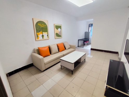 独栋·我的家公寓 银沙路8号 西南交大套二无中介费可月付家具家电齐全 2室1厅