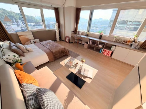 独栋·泊寓 萝岗·开投智行店 【限时免费停车】近西陇科学 互联网打工族喜热度最高单间 押一付一 储物空间充足 开间