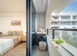 独栋·绿城长租公寓 衢州礼贤未来社区店 温馨江色一居室 1室1厅_绿城城投·礼贤未来社区租房