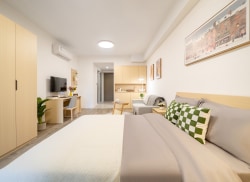 独栋·绿城长租公寓 衢州礼贤未来社区店 精致开阔一居室 1室1厅_绿城城投·礼贤未来社区租房